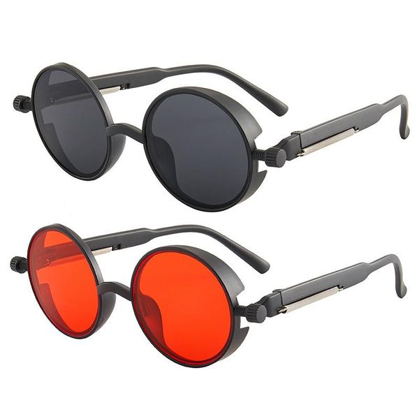 sunglasses retro classic gothic steampunk round men women brand designer metal frame colorful lens sun glasses uv400, White;black
sunglasses retro classic gothic steampunk round men women brand designer metal frame colorful lens sun glasses uv400, White;black