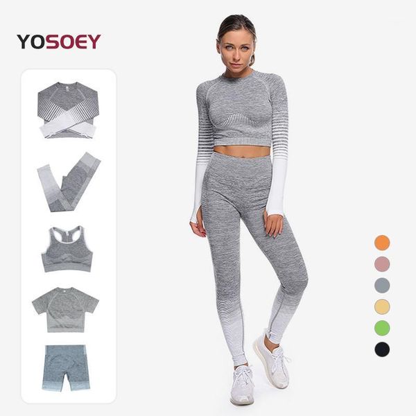 yoga outfit yosoey set seamless women's sportswear workout clothes gym leggings fitness bra long sleeve crop sports suit
yoga outfit yosoey set seamless women's sportswear workout clothes gym leggings fitness bra long sleeve crop sports suit