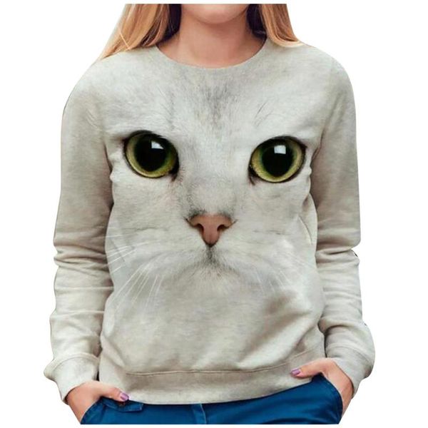 women's t-shirt #50 2021 women hood sweatshirts winter autumn printed plus sizes ladies pullovers 3d sizesm cat hooded shirt, White
women's t-shirt #50 2021 women hood sweatshirts winter autumn printed plus sizes ladies pullovers 3d sizesm cat hooded shirt, White