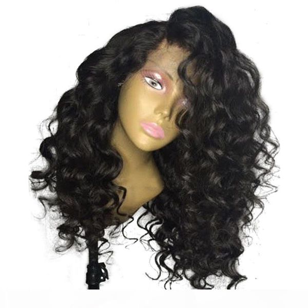 360 lace frontal wigs with baby hair 130%density curly pre plucked natural hairline brazilian 13x6 lace front human hair wigs 12" curly, Black;brown
360 lace frontal wigs with baby hair 130%density curly pre plucked natural hairline brazilian 13x6 lace front human hair wigs 12" curly, Black;brown