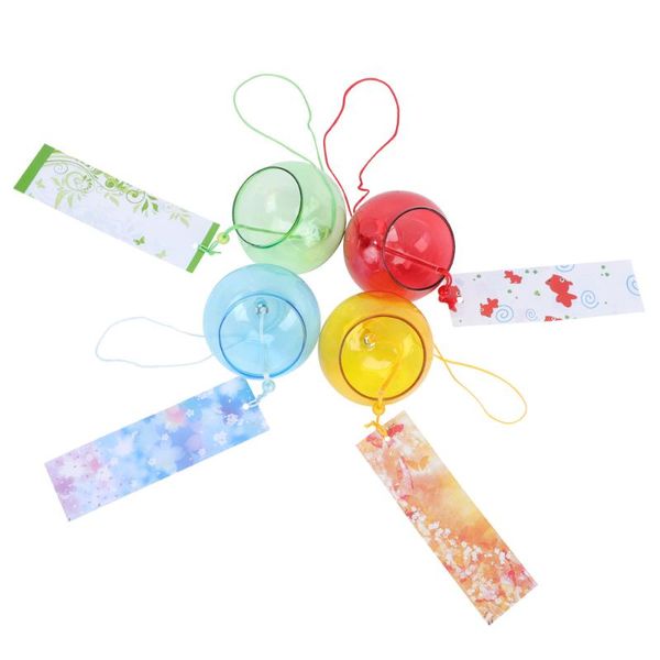 decorative objects & figurines 4pcs japanese style wind chimes colorful glass bells balcony pendants
decorative objects & figurines 4pcs japanese style wind chimes colorful glass bells balcony pendants