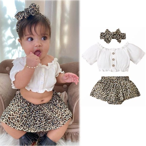 clothing sets baby girl clothes set white knitted crop leopard shorts headband 0-24m born infant toddler summer casual cotton outfits
clothing sets baby girl clothes set white knitted crop leopard shorts headband 0-24m born infant toddler summer casual cotton outfits