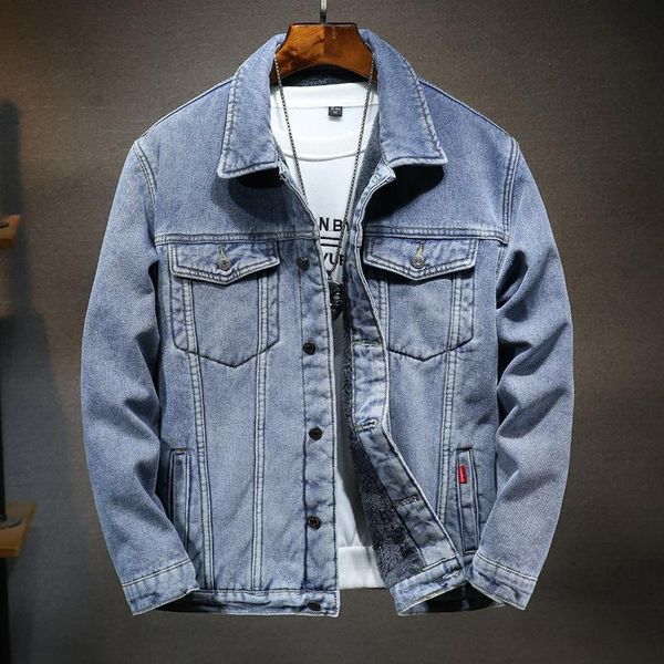 autumn denim spring jacket men casual solid streetwear cowboy multi-pockets jeans coats chaquetas hombre 2021 new men's korean, Black;brown
autumn denim spring jacket men casual solid streetwear cowboy multi-pockets jeans coats chaquetas hombre 2021 new men's korean, Black;brown