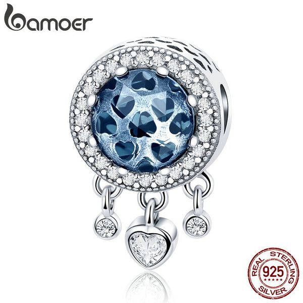 bamoer 100% 925 sterling silver dangle heart radiant cz crystal beads fit women charm bracelets necklaces diy jewelry scc724 q0531, Black
bamoer 100% 925 sterling silver dangle heart radiant cz crystal beads fit women charm bracelets necklaces diy jewelry scc724 q0531, Black