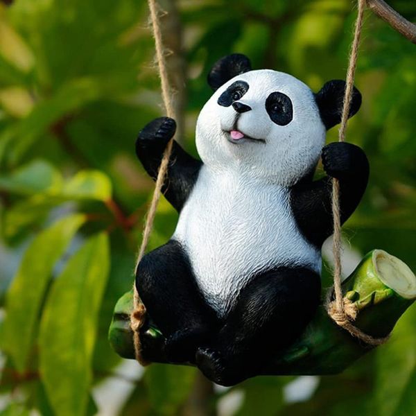 decorative objects & figurines resin swing panda sculpture art statues collecting garden ornament home decor creative yard ornaments
decorative objects & figurines resin swing panda sculpture art statues collecting garden ornament home decor creative yard ornaments