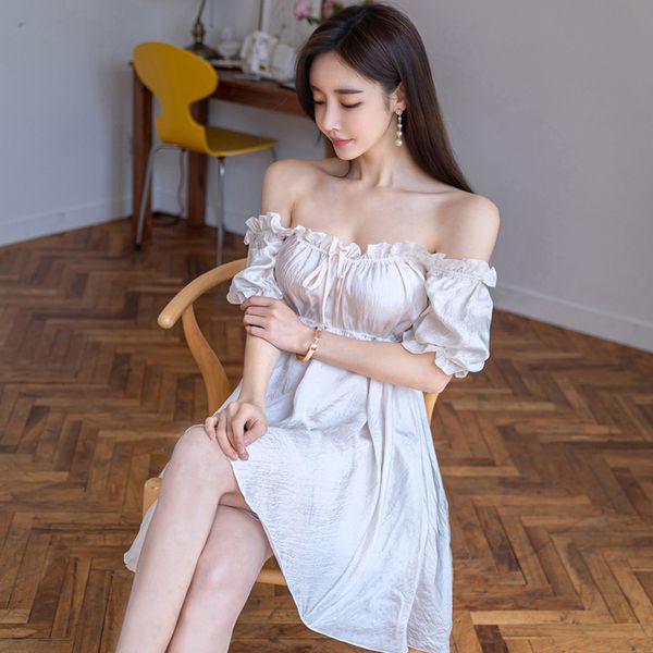 elegant slash neck ladies'summer lady dressed in plain korean line club dress ta3149 713x, Black;gray
elegant slash neck ladies'summer lady dressed in plain korean line club dress ta3149 713x, Black;gray