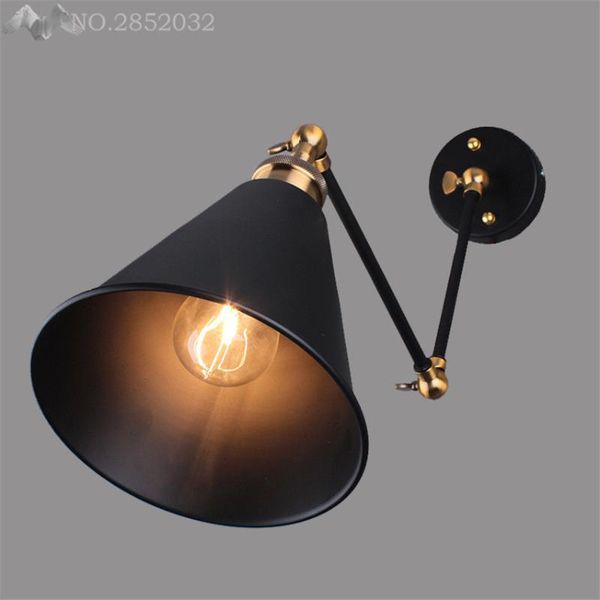 wall lamp american industrial style loft creative minimalist long arm adjustable handle metal rustic light sconce fixtures decor
wall lamp american industrial style loft creative minimalist long arm adjustable handle metal rustic light sconce fixtures decor
