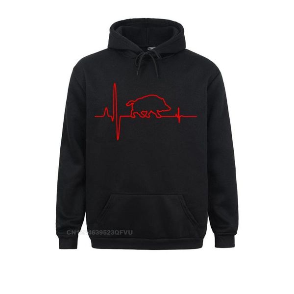 men's hoodies & sweatshirts wild boar heartbeat huntings novelty fashion pullover hoodie funny punk fitness sweater oversized men women, Black
men's hoodies & sweatshirts wild boar heartbeat huntings novelty fashion pullover hoodie funny punk fitness sweater oversized men women, Black
