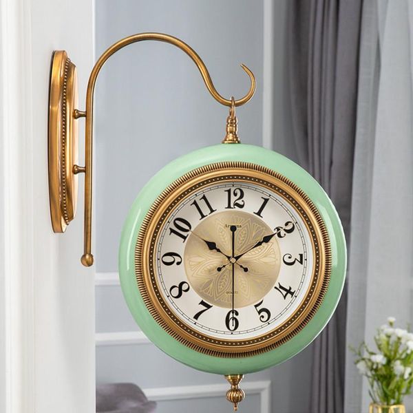 wall clocks luxury clock double sided modern design creative silent two face quartz living room klok decoration home xx60wc
wall clocks luxury clock double sided modern design creative silent two face quartz living room klok decoration home xx60wc