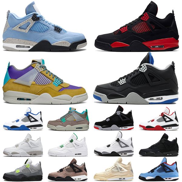 jumpman 4 4s basketball shoes for women men university blue taupe haze red thunder white oreo mens trainers sports sneakers dropshipping
jumpman 4 4s basketball shoes for women men university blue taupe haze red thunder white oreo mens trainers sports sneakers dropshipping