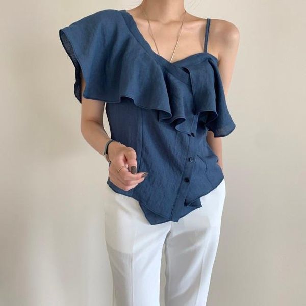 women's blouses & shirts korean fashion chic summer v-neck off shoulder woman ruffles office blouse shirt solid color you288, White
women's blouses & shirts korean fashion chic summer v-neck off shoulder woman ruffles office blouse shirt solid color you288, White
