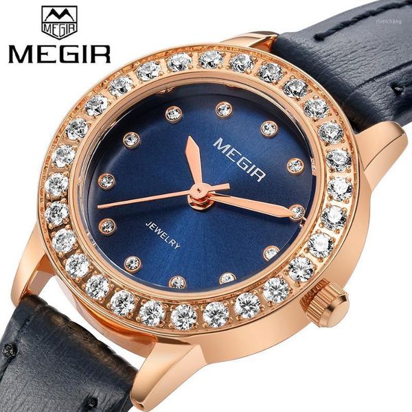 wristwatches megir brand original women watch bling small band female wrist watches rose gold full diamond crystal elegant clock, Slivery;brown
wristwatches megir brand original women watch bling small band female wrist watches rose gold full diamond crystal elegant clock, Slivery;brown