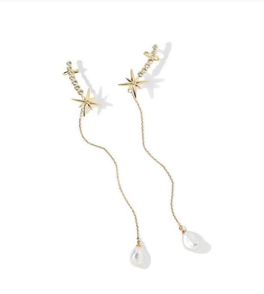 dangle & chandelier pearl earrings long tassel temperament korean version of wild ear bone clip exaggerated fashion stud, Silver
dangle & chandelier pearl earrings long tassel temperament korean version of wild ear bone clip exaggerated fashion stud, Silver