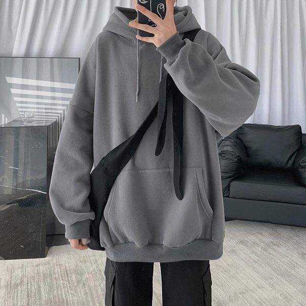 men's hoodies & sweatshirts men oversized 2021 harajuku women streetwear hoodie male hiphop winter basic sweatshirt, Black
men's hoodies & sweatshirts men oversized 2021 harajuku women streetwear hoodie male hiphop winter basic sweatshirt, Black