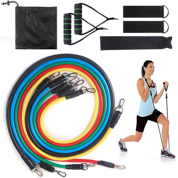 resistance bands excerciser body training workout 11pcs/set pull rope fitness yoga rubber loop tube latex tubes exercises
resistance bands excerciser body training workout 11pcs/set pull rope fitness yoga rubber loop tube latex tubes exercises