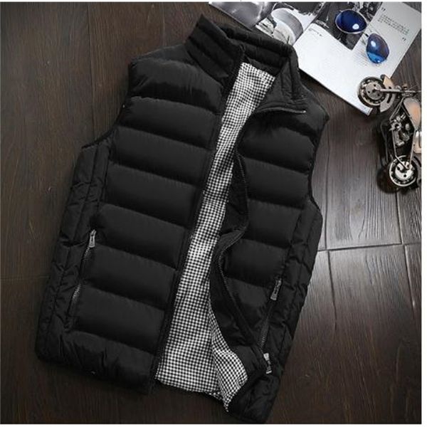 men's vests men's autumn warm sleeveless jacket male winter waistcoat vest large size solid color casual coats mens veste homme j3, Black;white
men's vests men's autumn warm sleeveless jacket male winter waistcoat vest large size solid color casual coats mens veste homme j3, Black;white