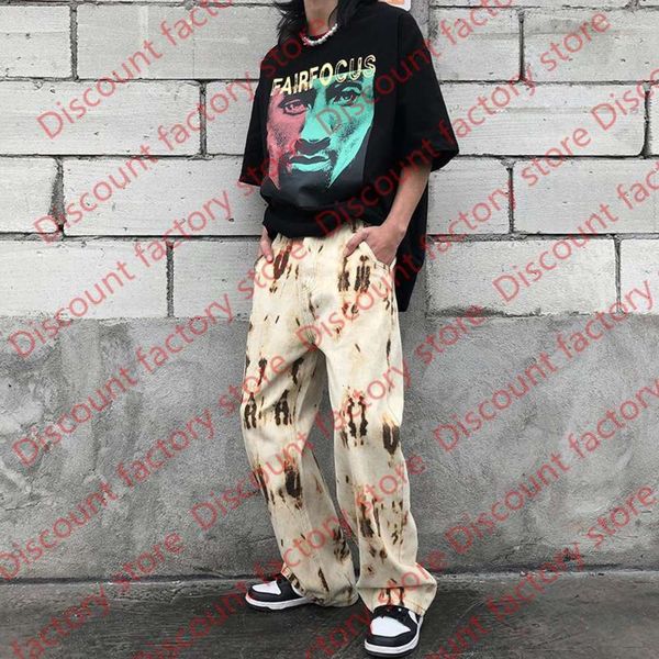 mens streetwear new american tie dyed denim pants loose straight hip hop jeans spring new fashion ins trend, Blue
mens streetwear new american tie dyed denim pants loose straight hip hop jeans spring new fashion ins trend, Blue