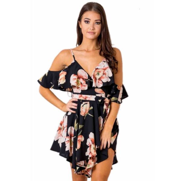 d-81095 summer new v-neck drawstring print open back irregular loose dress for women, Black;gray
d-81095 summer new v-neck drawstring print open back irregular loose dress for women, Black;gray