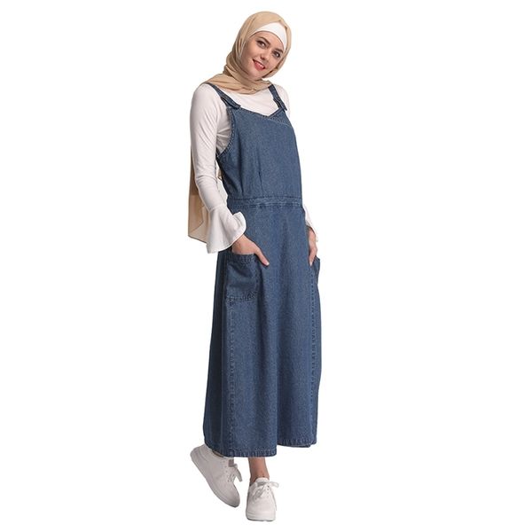 eid mubarak denim abaya dubai turkey muslim fashion strap dress islam clothing abayas for women robe musulman de moda femme, Red
eid mubarak denim abaya dubai turkey muslim fashion strap dress islam clothing abayas for women robe musulman de moda femme, Red