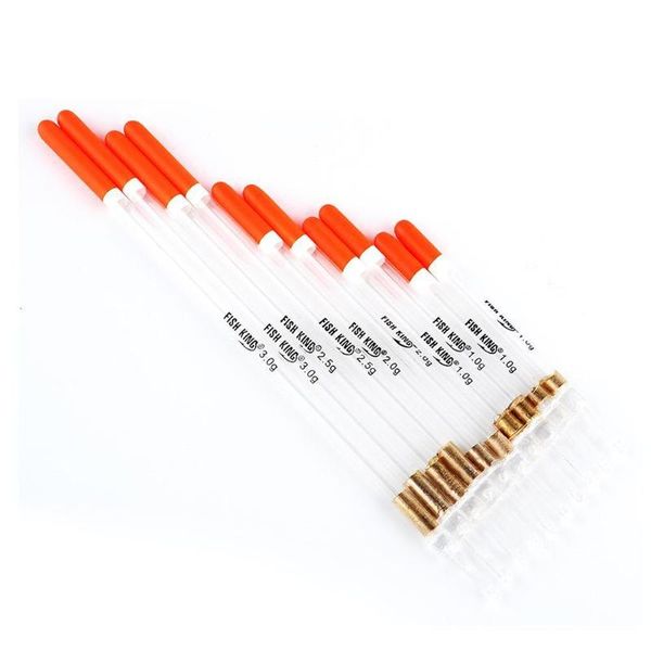 fishing accessories 10pc/lot fish float 1g/2g/2.5g/3g plastic tube carp supplies fir for tackle
fishing accessories 10pc/lot fish float 1g/2g/2.5g/3g plastic tube carp supplies fir for tackle