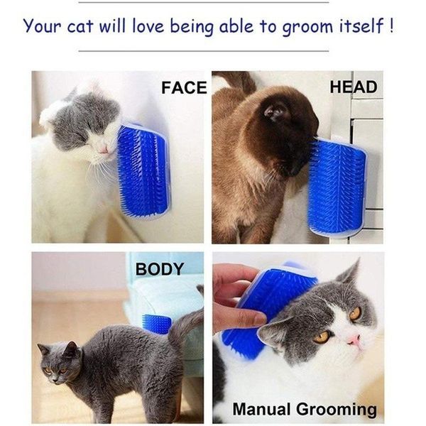 cat toys pet supplie used for brushing corner massage self-beautician comb scratching rubbing brush hair removal
cat toys pet supplie used for brushing corner massage self-beautician comb scratching rubbing brush hair removal