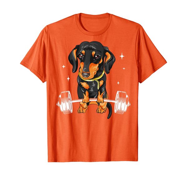 dachshund weightlifting funny deadlift men fitness gym gifts t-shirt, White;black
dachshund weightlifting funny deadlift men fitness gym gifts t-shirt, White;black