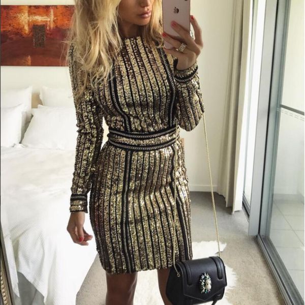 casual dresses long sleeve mini sequin vintage striped bodycon clubwear spring autumn summer dress women vestido de festa party, Black;gray
casual dresses long sleeve mini sequin vintage striped bodycon clubwear spring autumn summer dress women vestido de festa party, Black;gray