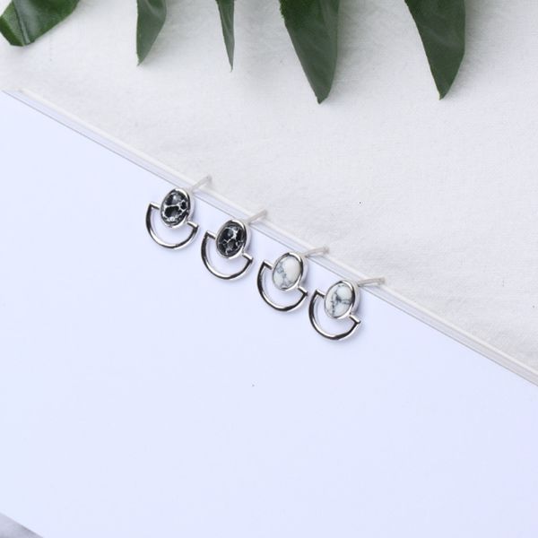 yhe042 us version simple geometry earrings s925 pure silver pine marble egg shaped earrings for women, Golden
yhe042 us version simple geometry earrings s925 pure silver pine marble egg shaped earrings for women, Golden