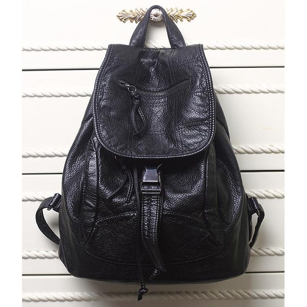 backpack designer washed leather bag high-grade women backpacks bolsos mujer school for girls travel rucksack
backpack designer washed leather bag high-grade women backpacks bolsos mujer school for girls travel rucksack