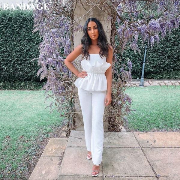 women's jumpsuits & rompers bandage 2021 spring women fashion white strapless romper bodycon celebrity club party jumpsuit, Black;white
women's jumpsuits & rompers bandage 2021 spring women fashion white strapless romper bodycon celebrity club party jumpsuit, Black;white