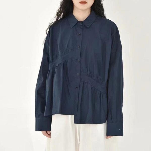 women's blouses & shirts women casual plus size 2021 autumn full sleeve solid fashion female, White
women's blouses & shirts women casual plus size 2021 autumn full sleeve solid fashion female, White