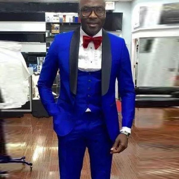 men's suits & blazers royal blue groom tuxedo for wedding black shawl lapel 3 piece slim fit men african male fashion jacket waistcoat, White;black
men's suits & blazers royal blue groom tuxedo for wedding black shawl lapel 3 piece slim fit men african male fashion jacket waistcoat, White;black