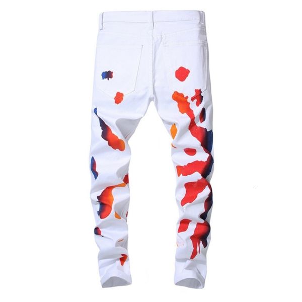 men's jeans casual selling white jeans fashion straight leg denim hip hop pants street style painting thin zipper fit biker 59lk, Blue
men's jeans casual selling white jeans fashion straight leg denim hip hop pants street style painting thin zipper fit biker 59lk, Blue