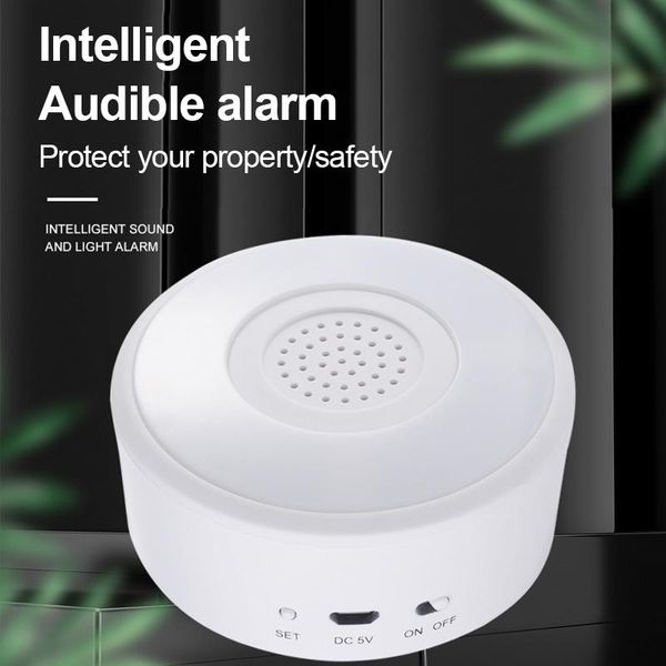 alarm systems tuya smart zigbee siren wireless linkage sound light horn wifi detector sensor app remote control 3 level
alarm systems tuya smart zigbee siren wireless linkage sound light horn wifi detector sensor app remote control 3 level