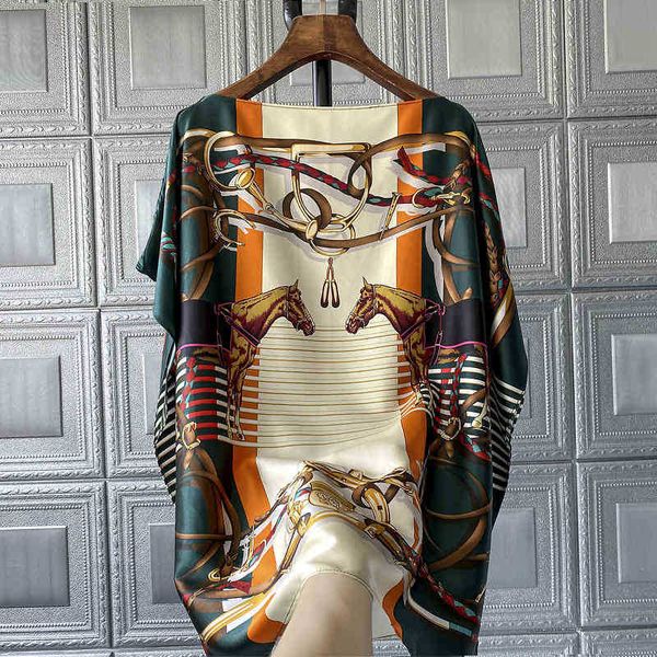 women's t-shirt silk female short-sleeved summer vintage designer loose printed luxury elegant blouse clothes 30tc, White
women's t-shirt silk female short-sleeved summer vintage designer loose printed luxury elegant blouse clothes 30tc, White