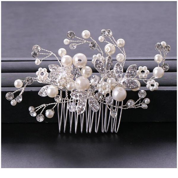 trendy flower crystal pearl hair comb wedding hair accessories bridal headpiece hair ornaments bride women jewelry qylegl
trendy flower crystal pearl hair comb wedding hair accessories bridal headpiece hair ornaments bride women jewelry qylegl