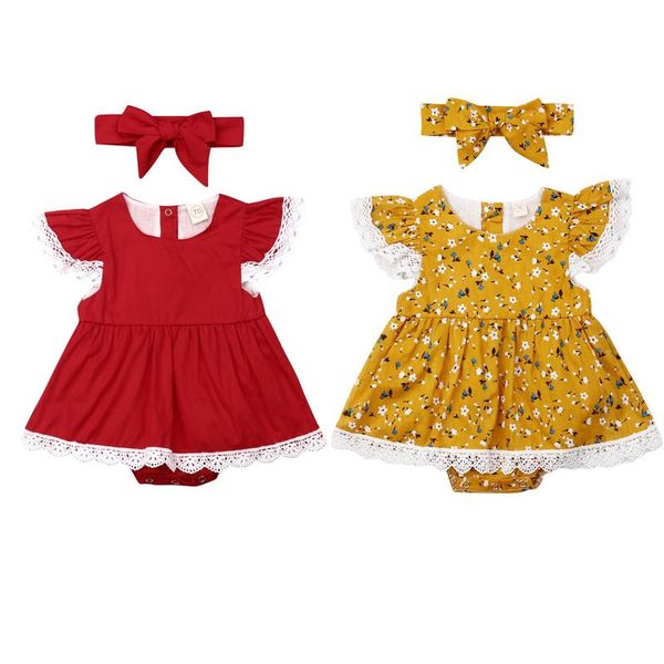 clothing sets 2pcs born baby girl floral romper dress clothes lace flowers solid jumpsuits headband summer outfit, White
clothing sets 2pcs born baby girl floral romper dress clothes lace flowers solid jumpsuits headband summer outfit, White