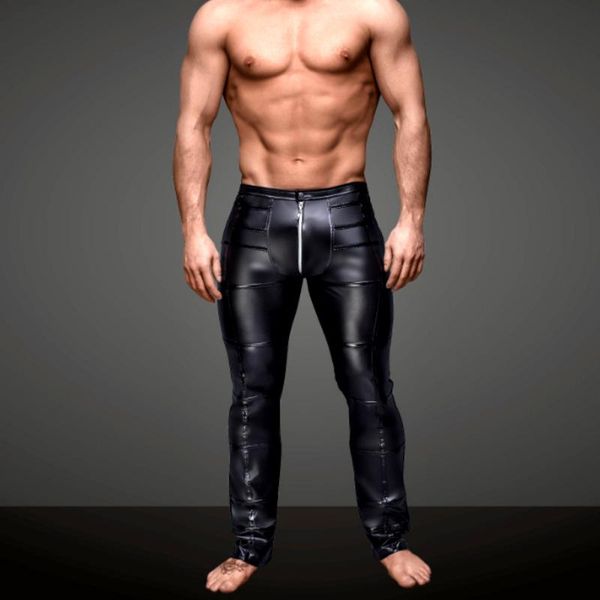 women's panties exotic men wetlook pvc latex pants faux leather catsuit zipper crotch male gay fetish pu pant clubwear costume, Black;pink
women's panties exotic men wetlook pvc latex pants faux leather catsuit zipper crotch male gay fetish pu pant clubwear costume, Black;pink