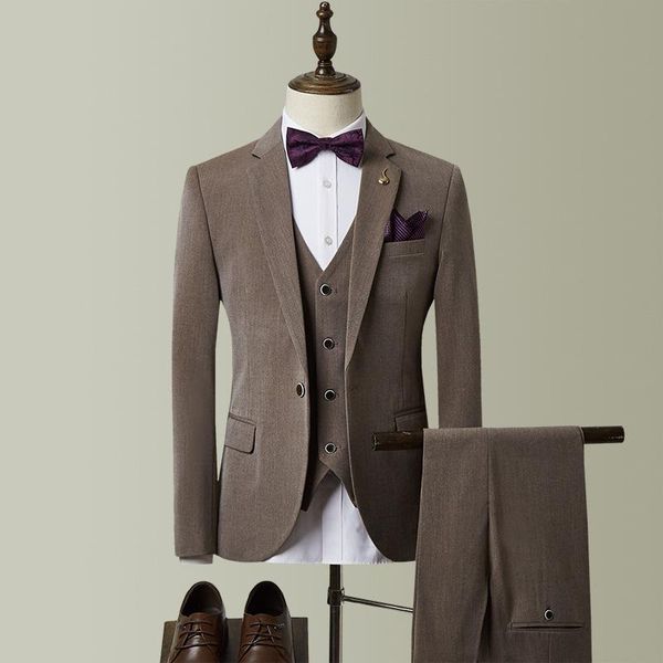 men's suits & blazers western suit 2021 casual three piece korean slim fit small single, White;black
men's suits & blazers western suit 2021 casual three piece korean slim fit small single, White;black