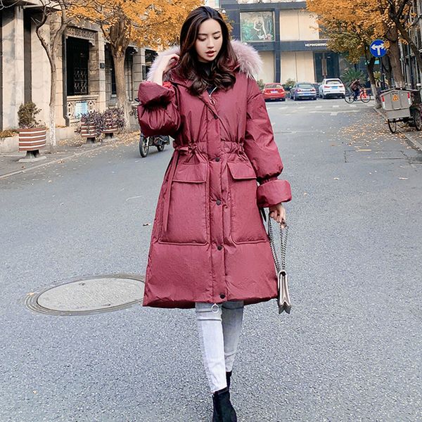 winter women long coat real fur collar warm hooded parkas down coat female 90% white duck down thick overcoat outwears, Black;brown
winter women long coat real fur collar warm hooded parkas down coat female 90% white duck down thick overcoat outwears, Black;brown