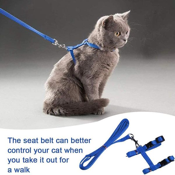 cat collars & leads nylon harness with lead adjustable kitten collar traction belt pet puppy walking leash multiple color printed cats
cat collars & leads nylon harness with lead adjustable kitten collar traction belt pet puppy walking leash multiple color printed cats