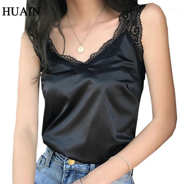 women's tanks & camis women satin tank summer lace patchwork casual 2021 solid color sleeveless shirt camisole fitness female vest tee1, White
women's tanks & camis women satin tank summer lace patchwork casual 2021 solid color sleeveless shirt camisole fitness female vest tee1, White