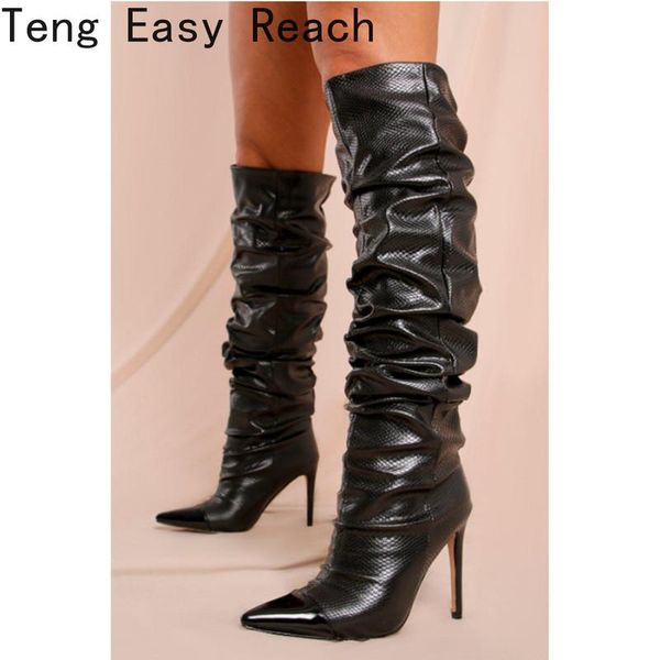 boots fashion over the knee women high heel thigh patent leather long botas party fetish shoes chaussures femme, Black
boots fashion over the knee women high heel thigh patent leather long botas party fetish shoes chaussures femme, Black