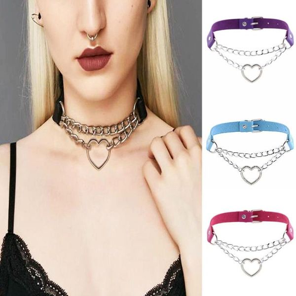 party favor trendy favors gothic collar necklaces jewelry gift leather heart harajuku women punk choker necklace
party favor trendy favors gothic collar necklaces jewelry gift leather heart harajuku women punk choker necklace