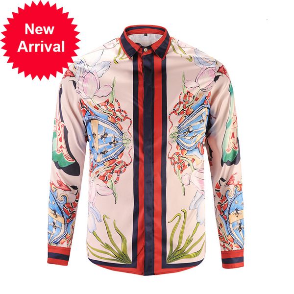 2021 men's dress shirts manga long european court print pink shirt streetwear male il5o, White;black
2021 men's dress shirts manga long european court print pink shirt streetwear male il5o, White;black