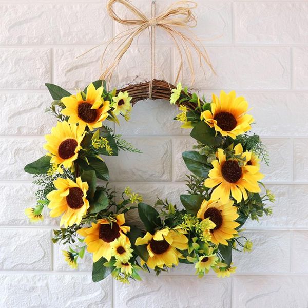 decorative flowers & wreaths wall hanging garland simulation flower door decoration sunflower showcase ornament yellow
decorative flowers & wreaths wall hanging garland simulation flower door decoration sunflower showcase ornament yellow