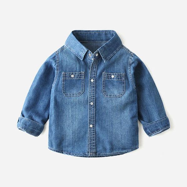 shirts jargazol fashion autumn long sleeve shirt korean denim toddler boys brief baby children 2-7 years clothes, White;black
shirts jargazol fashion autumn long sleeve shirt korean denim toddler boys brief baby children 2-7 years clothes, White;black