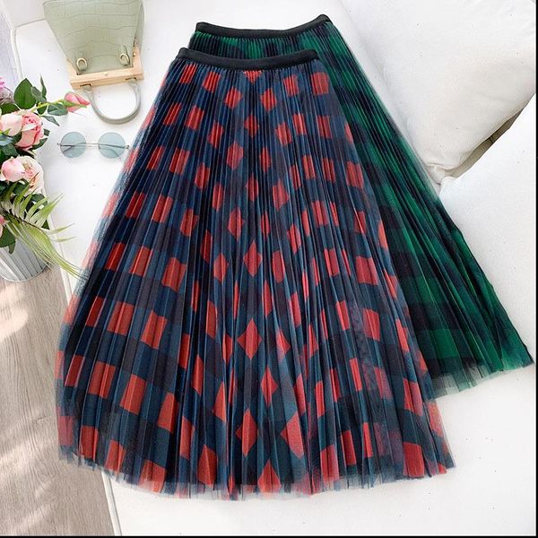 plaid mesh ball gown long womens skirt high waist pleated elastic skirts female 2021 spring summer harajuku big ladies gown, Black
plaid mesh ball gown long womens skirt high waist pleated elastic skirts female 2021 spring summer harajuku big ladies gown, Black
