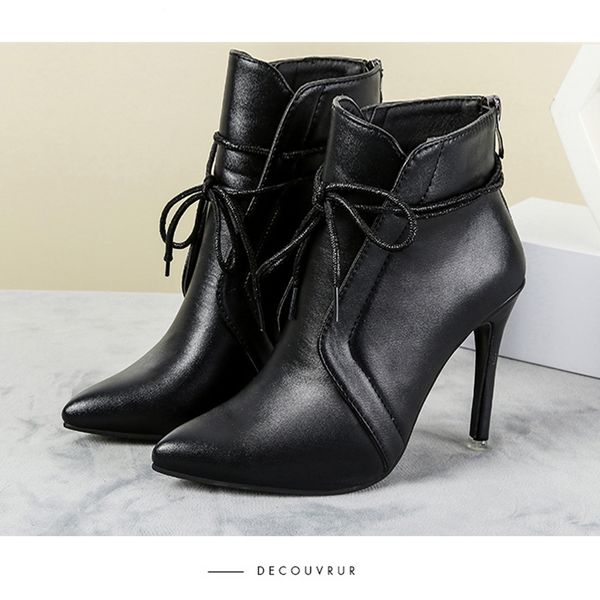 2022 new pointed boots european and american stiletto platform nude women high heel boots zapatos de mujer, Black
2022 new pointed boots european and american stiletto platform nude women high heel boots zapatos de mujer, Black