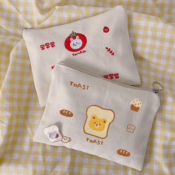 women canvas cosmetic bag cute embroidery makeup bags girls lovely cloth wallet cotton zipper purse storage organizer pencil bag
women canvas cosmetic bag cute embroidery makeup bags girls lovely cloth wallet cotton zipper purse storage organizer pencil bag